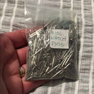Silver Watch Pins